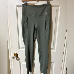 NWT Eddie Bauer Dark Green Trail Tights Sz S